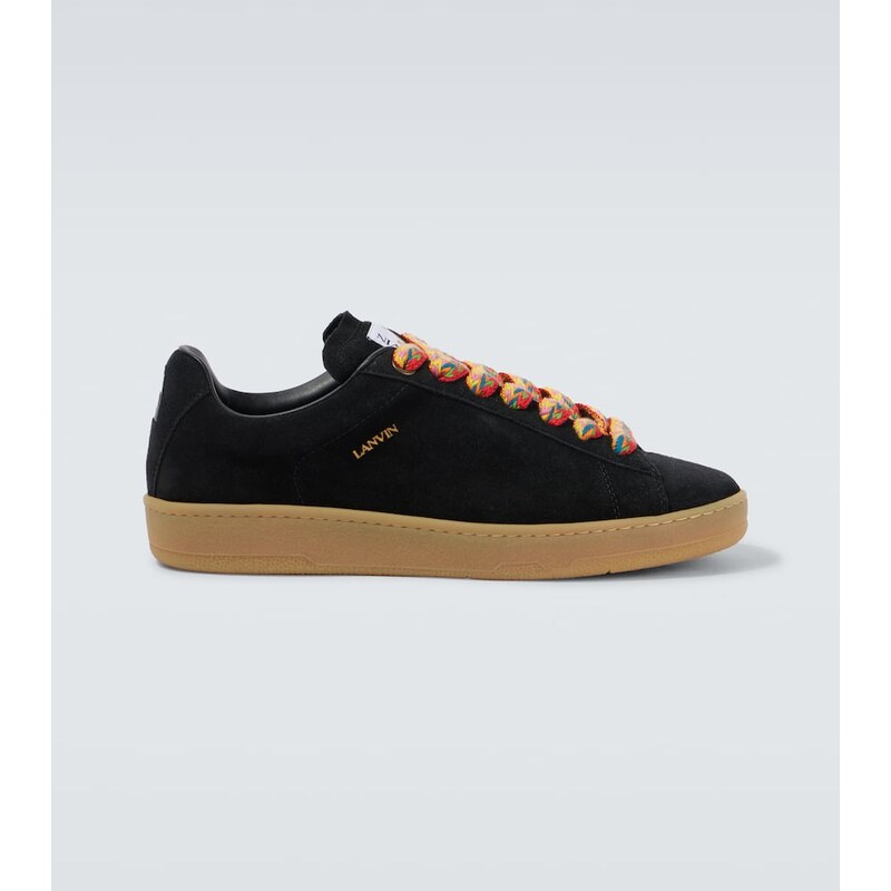 Lanvin Curb Lite suede sneakers