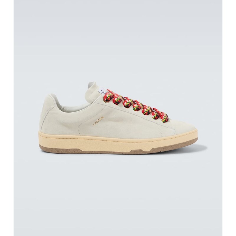 Lanvin Curb Lite suede sneakers