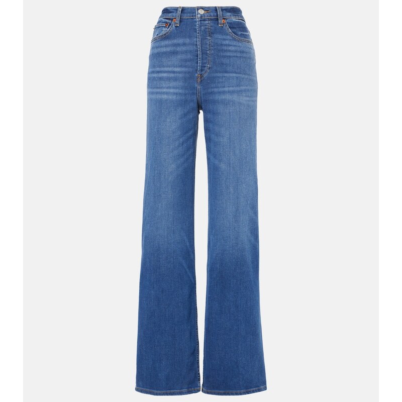 Re/Done 70s high-rise wide-leg jeans