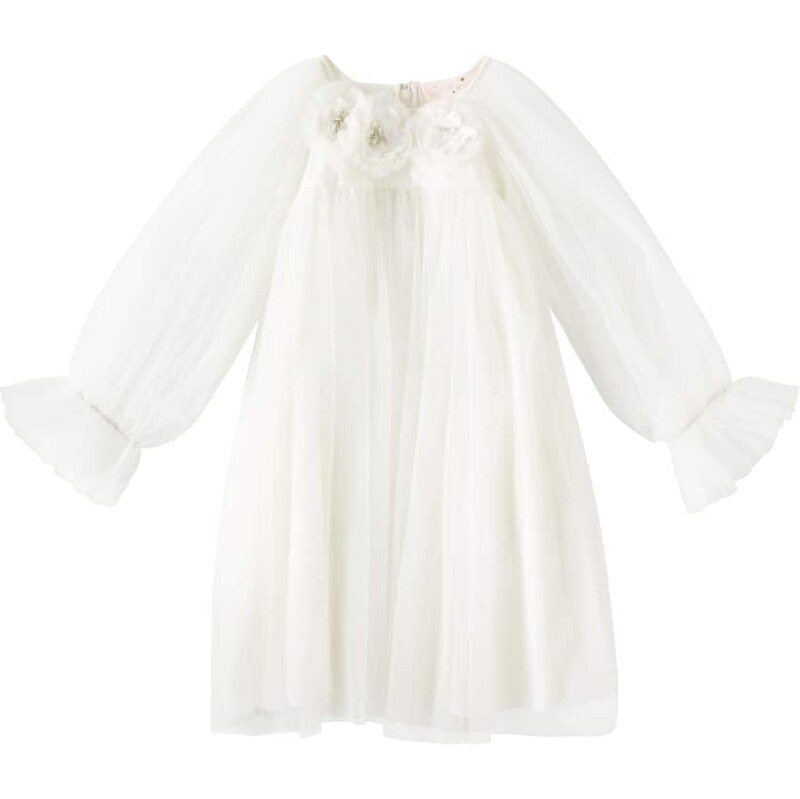 Tutu Du Monde Snowy Petal embellished tulle dress