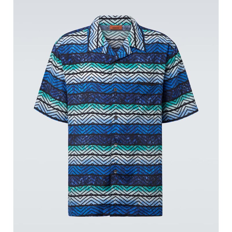 Missoni Zigzag bowling shirt