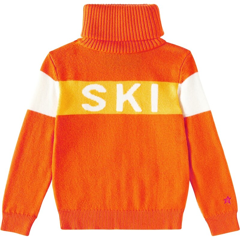 Perfect Moment Kids Wool turtleneck sweater
