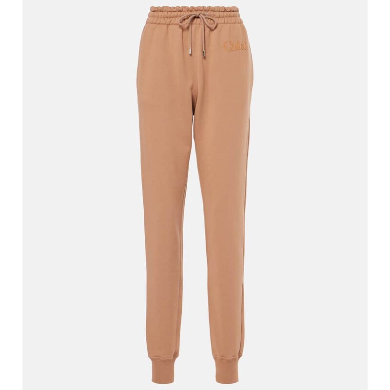 Chloé Cotton fleece sweatpants