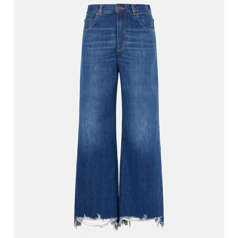 Chloé Mid-rise wide-leg jeans