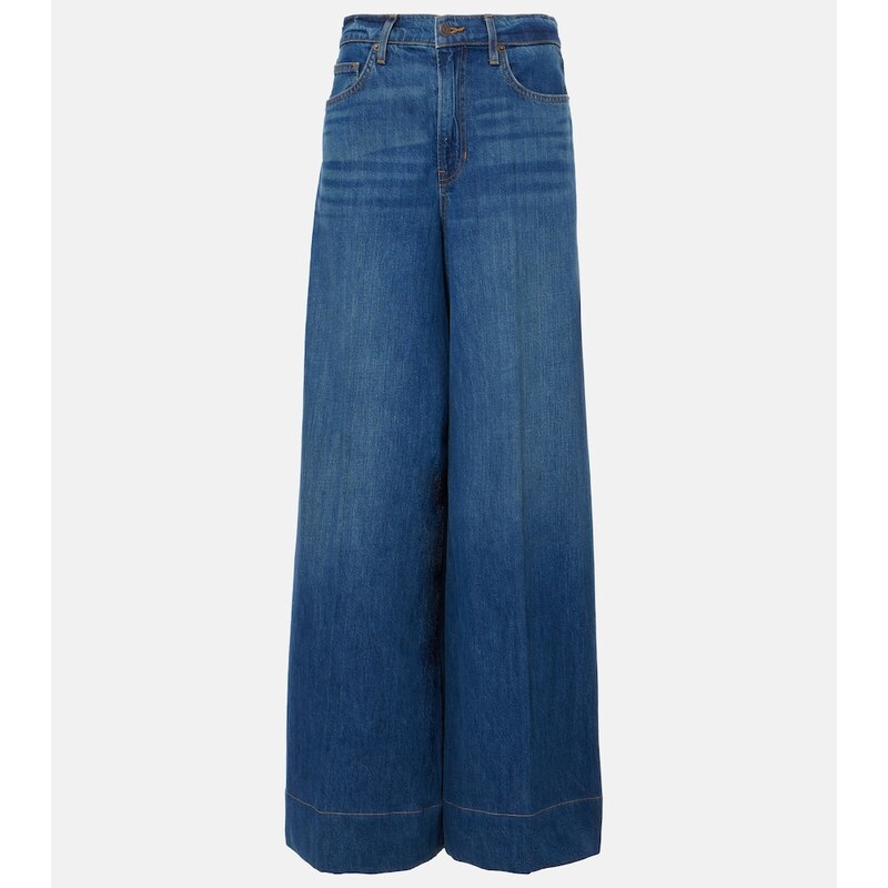 Veronica Beard Haizley wide-leg jeans