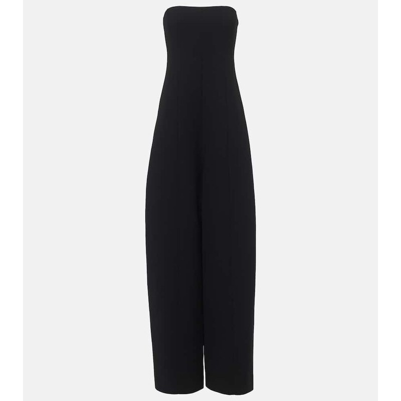 Khaite Lennex corset crêpe jumpsuit