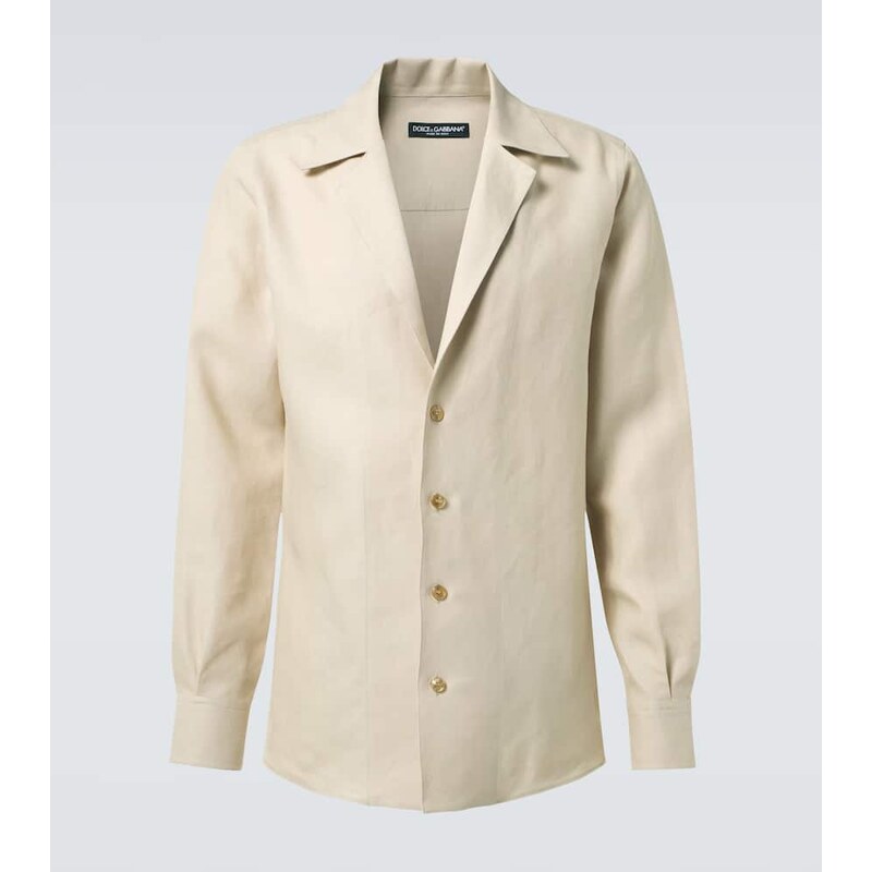 Dolce&Gabbana Linen overshirt