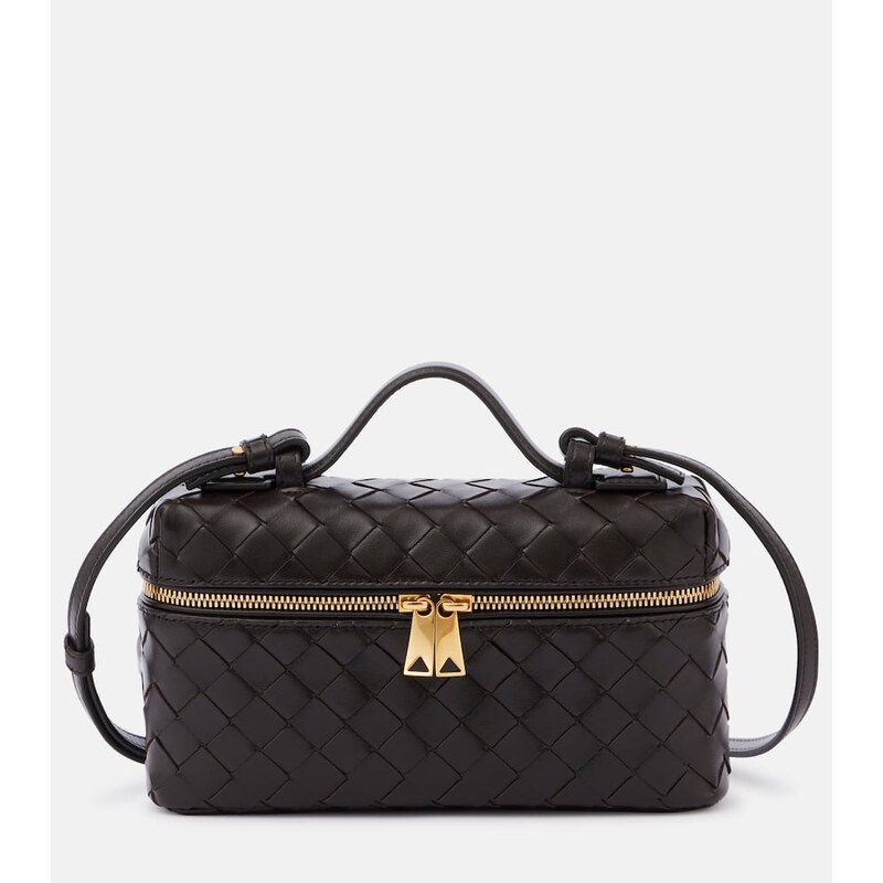 Bottega Veneta Bang Bang Intrecciato leather vanity bag