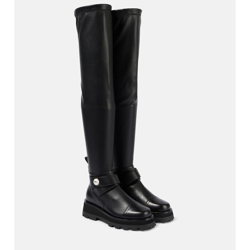 Jimmy Choo Meena leather over-the-knee boots