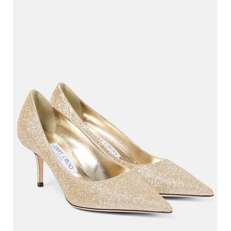 Jimmy Choo Love 65 glitter pumps