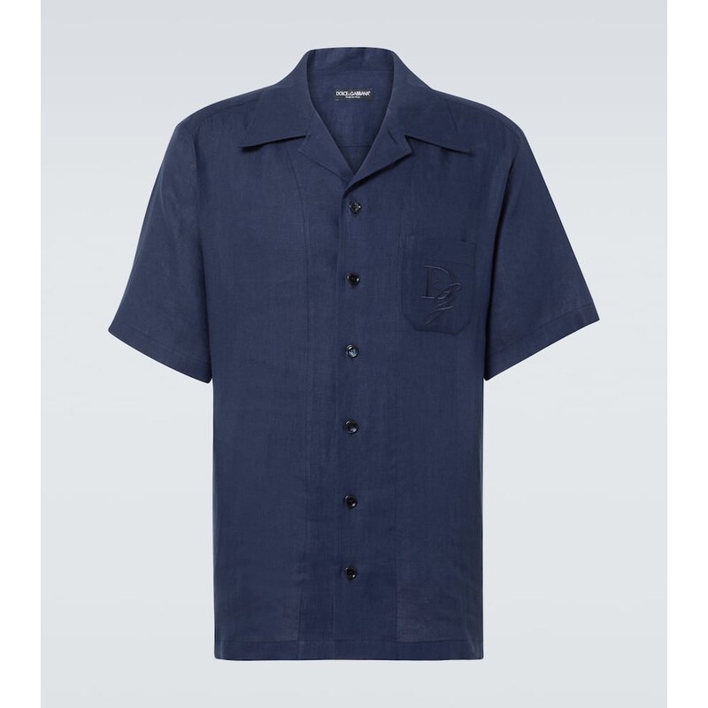 Dolce&Gabbana DG linen shirt