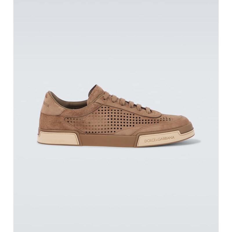 Dolce&Gabbana Portofino Yacht perforated suede sneakers