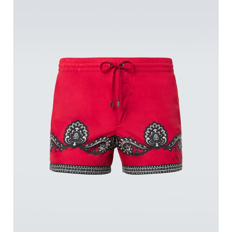 Dolce&Gabbana Printed swim trunks