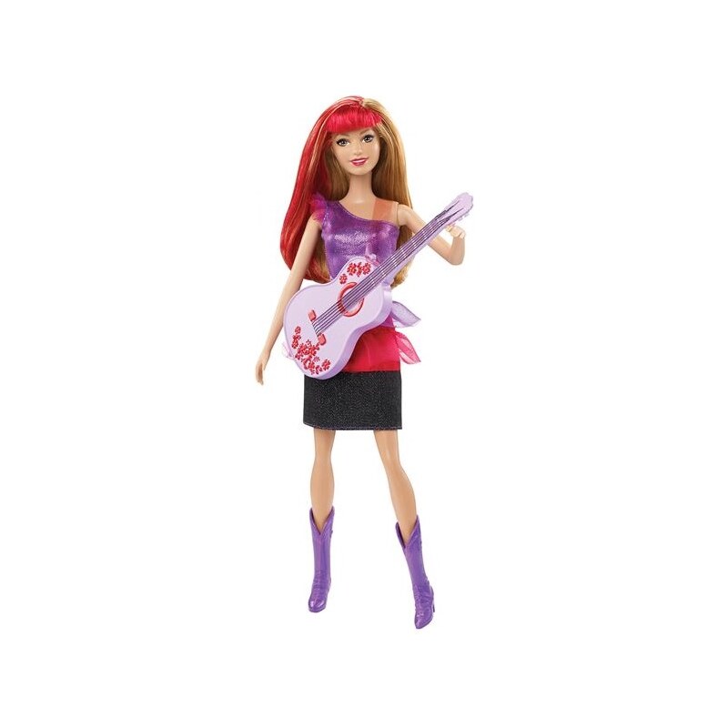 MATTEL Barbie RR Rockerka červené vlasy