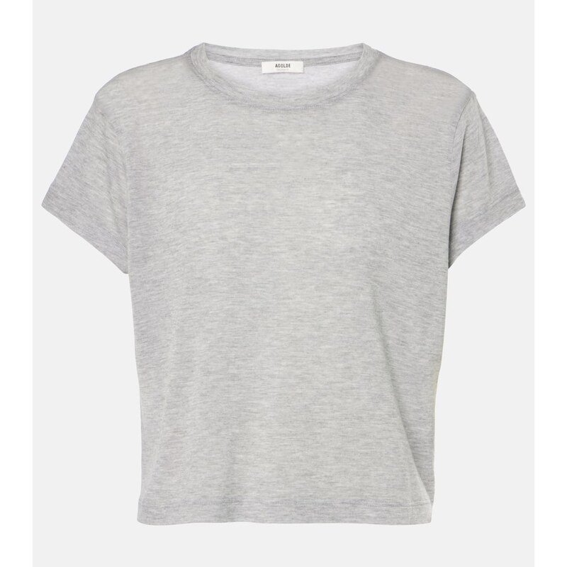 Agolde Adine cotton jersey T-shirt