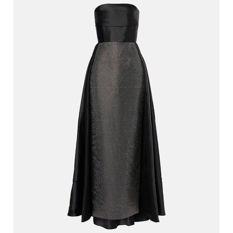Solace London Embellished corset gown