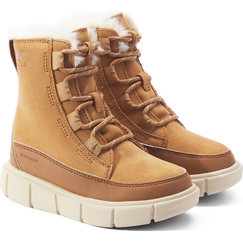 Sorel Kids Sorel Explorer III Lace suede ankle boots