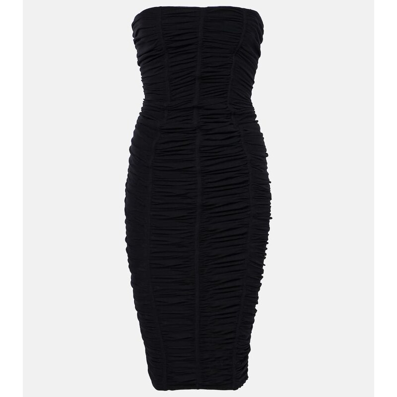 The Attico Tulle bustier dress