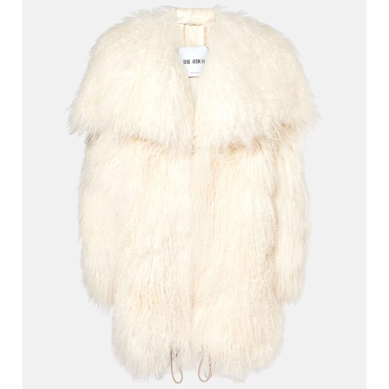The Attico Shearling coat