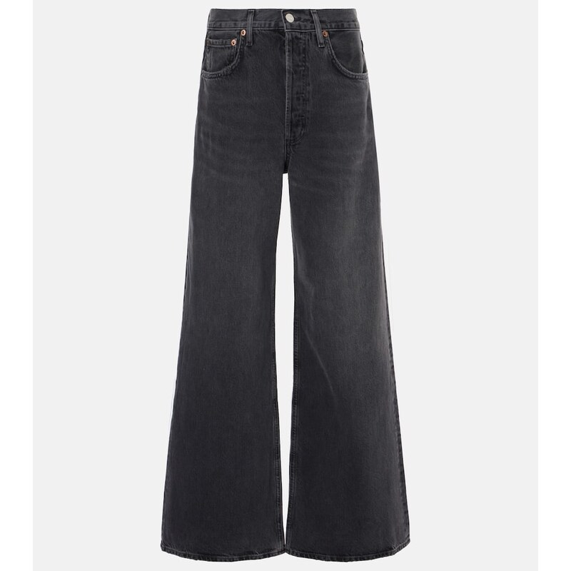 Agolde Dame high-rise wide-leg jeans