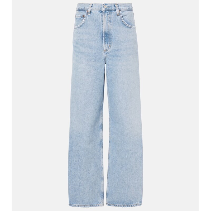 Agolde Low Curve mid-rise wide-leg jeans