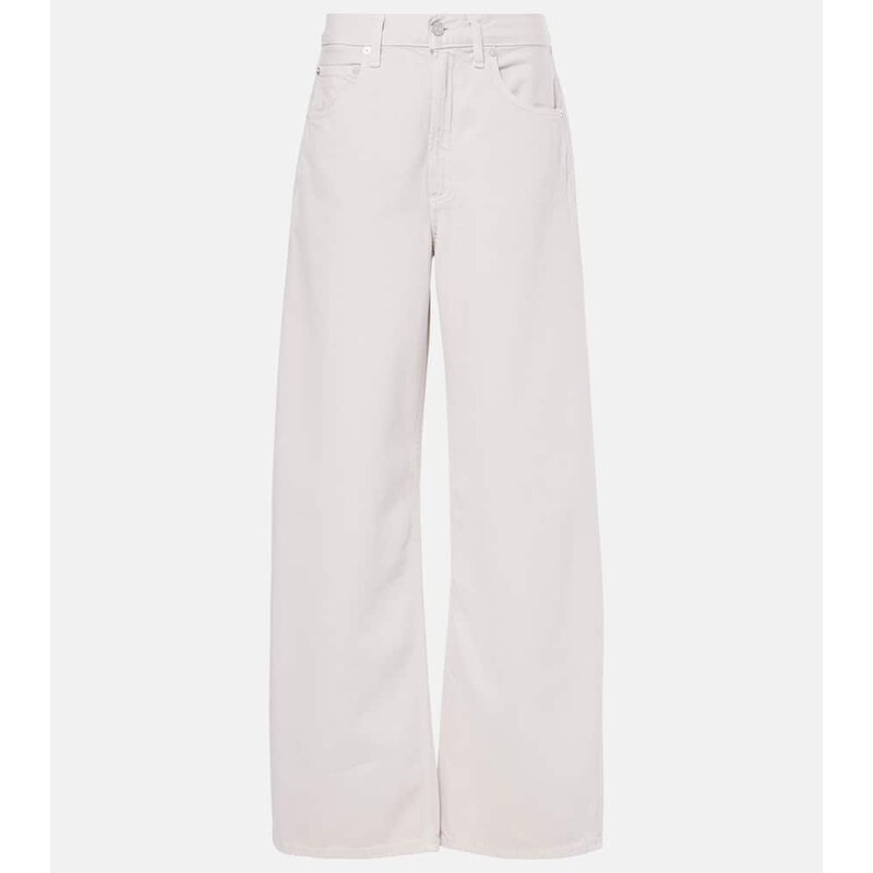 Agolde Low Curve mid-rise wide-leg jeans