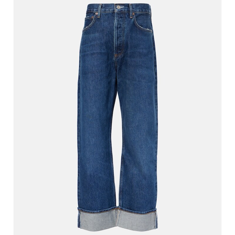 Agolde Fran mid-rise straight jeans