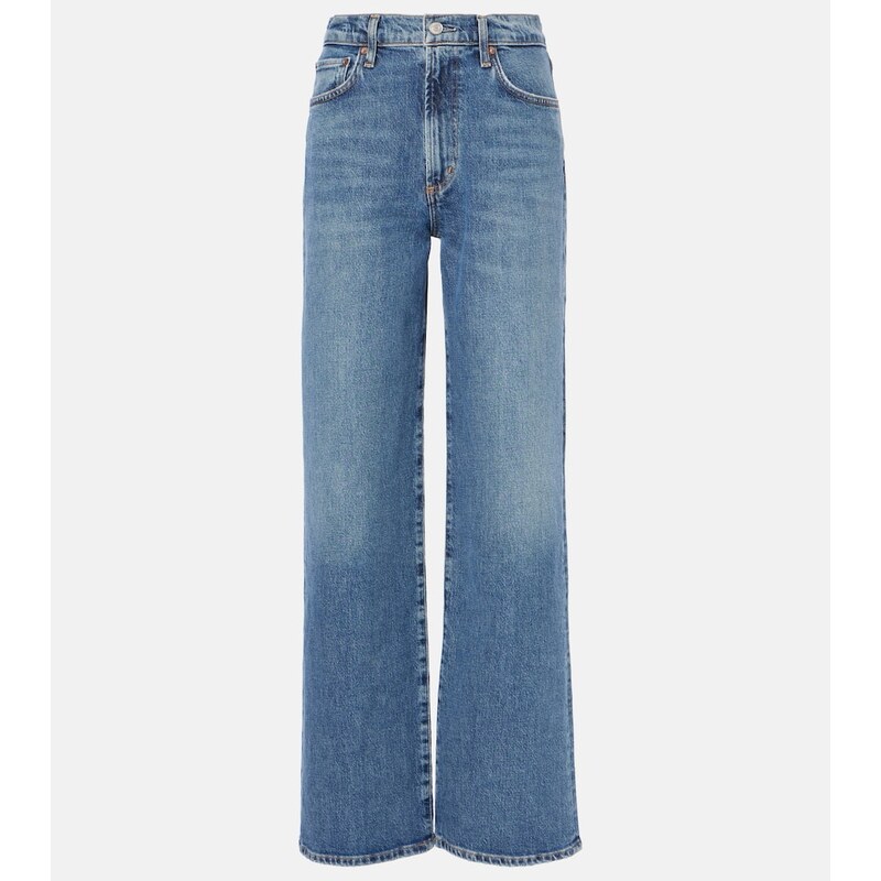 Agolde Harper mid-rise wide-leg jeans
