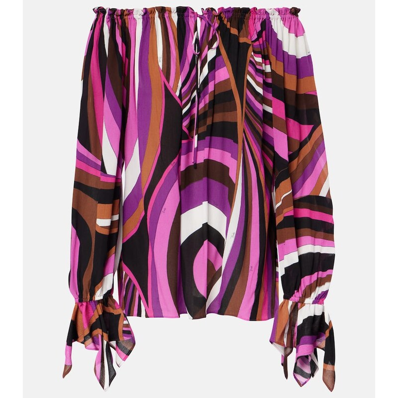 Pucci Iride printed top