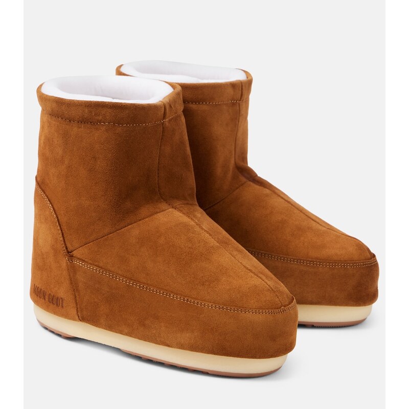 Moon Boot Icon Low suede snow boots