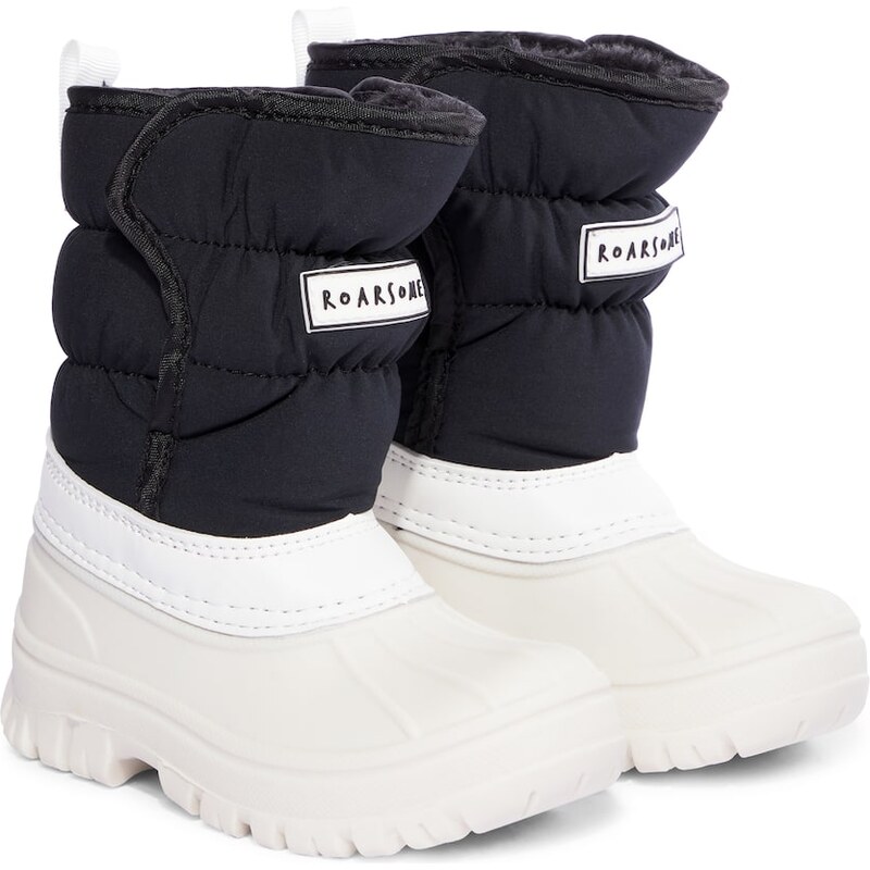Roarsome Logo fleece-lined snow boots