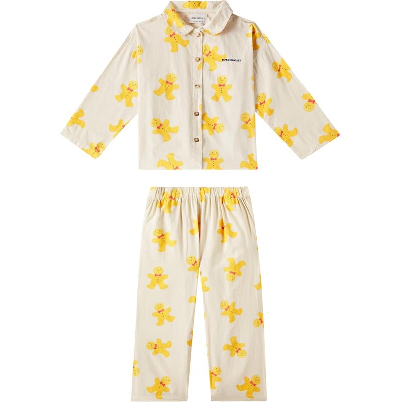 Bobo Choses Printed cotton pajamas