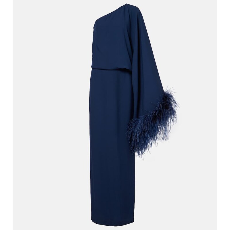 Taller Marmo Feathered Eternity maxi dress