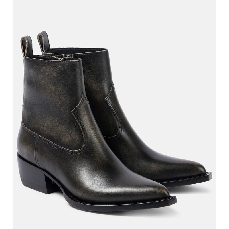Golden Goose Leather ankle boots