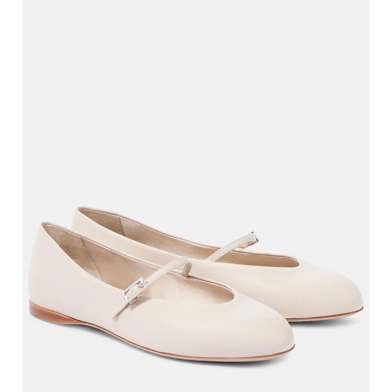 Max Mara Leather ballet flats