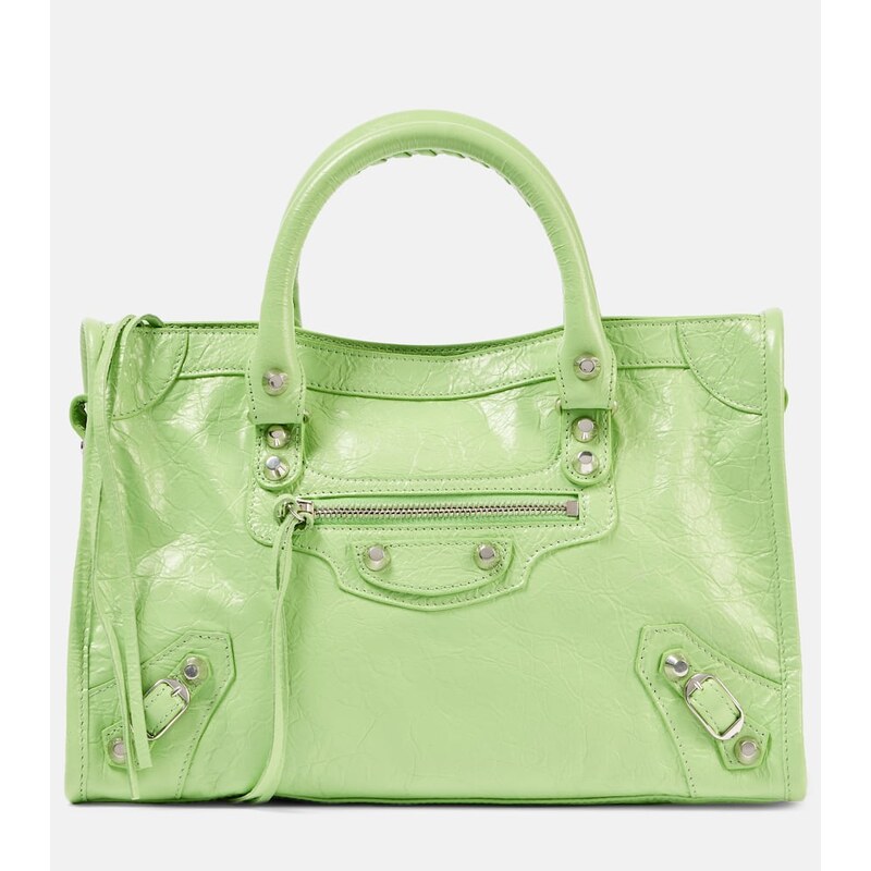 Balenciaga Le City Small leather tote bag
