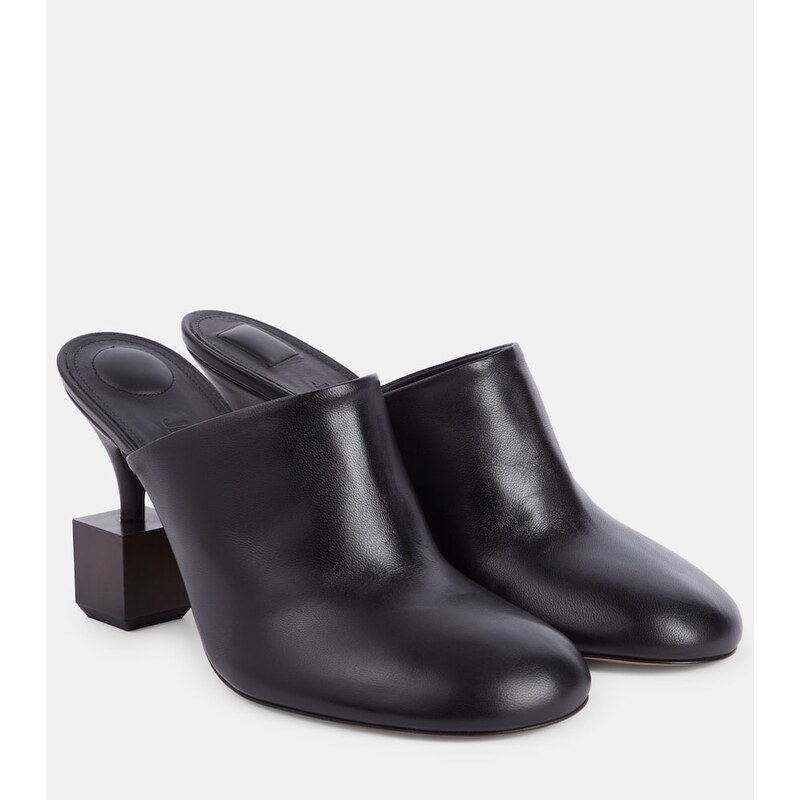 Jacquemus Bisou 90 leather mules