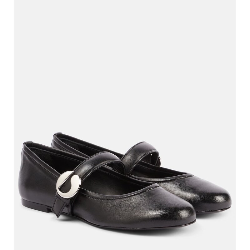 Coperni Belt leather ballet flats