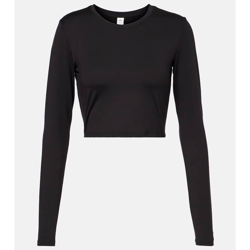 Alo Yoga Alosoft cropped technical top