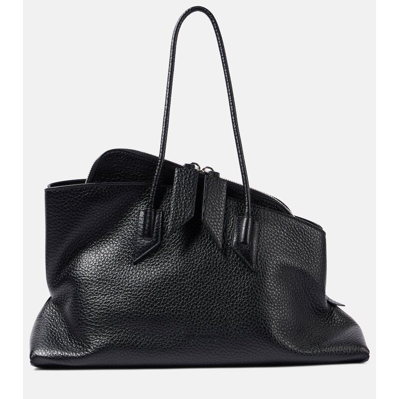 The Attico La Passeggiata Medium leather tote bag
