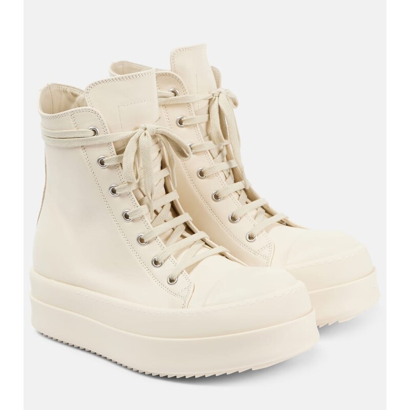 Rick Owens Mega Bumper leather sneakers