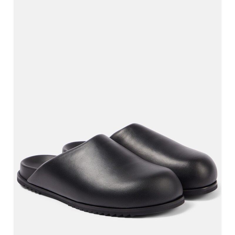 Rick Owens Granola leather mules