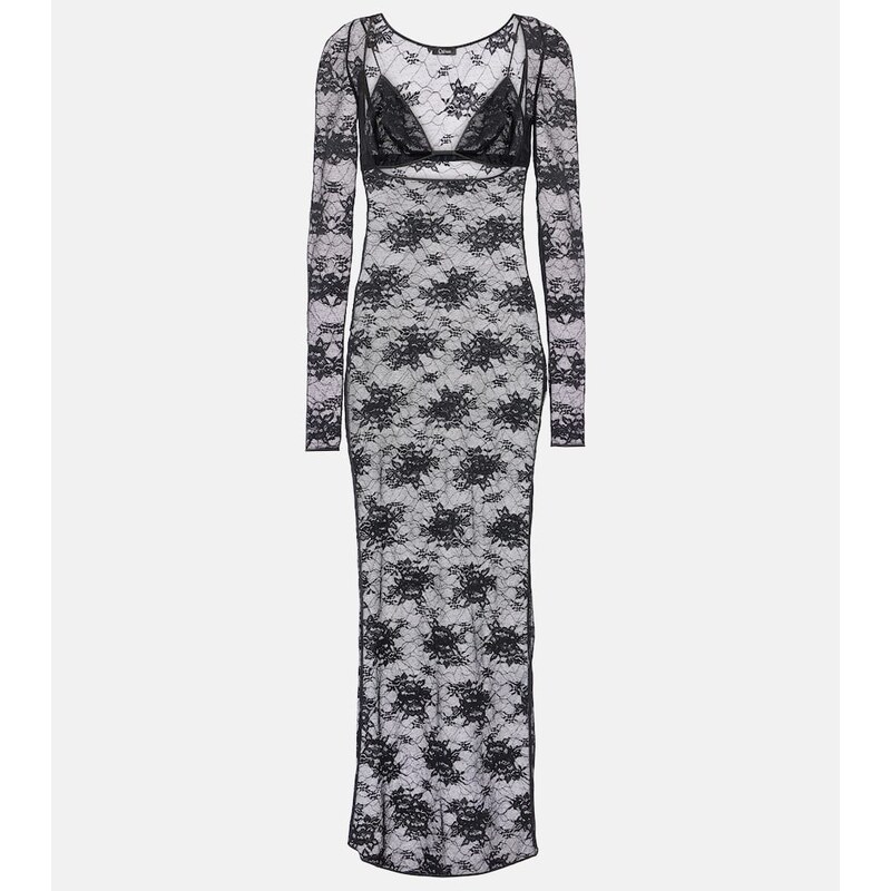 Oséree Lace maxi dress