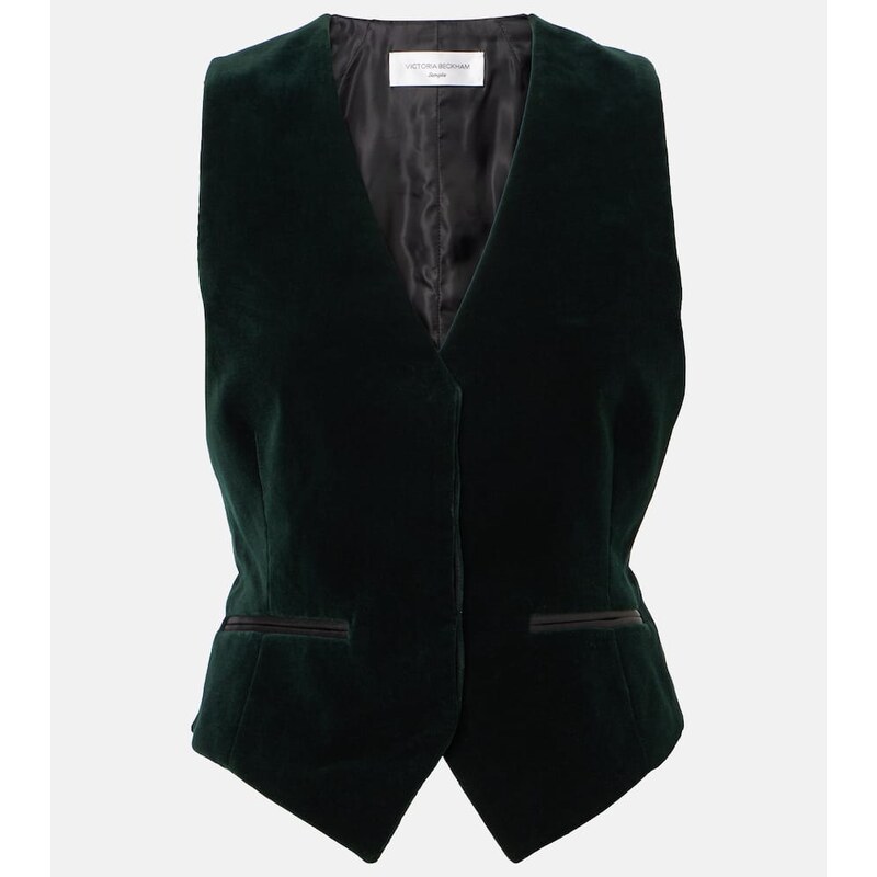 Victoria Beckham Velvet vest