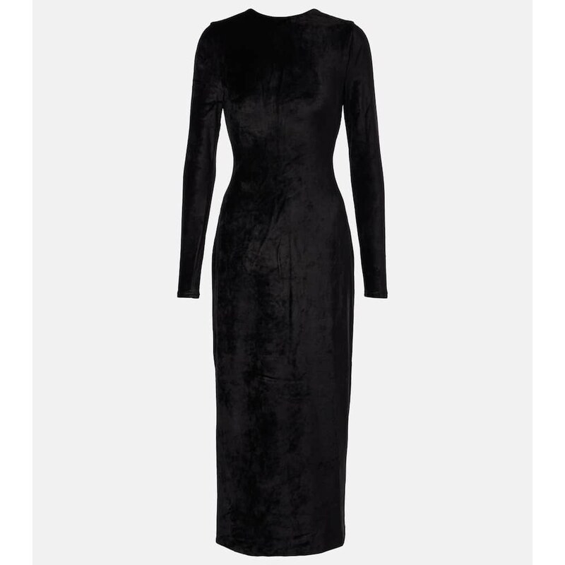 Polo Ralph Lauren Velvet midi dress
