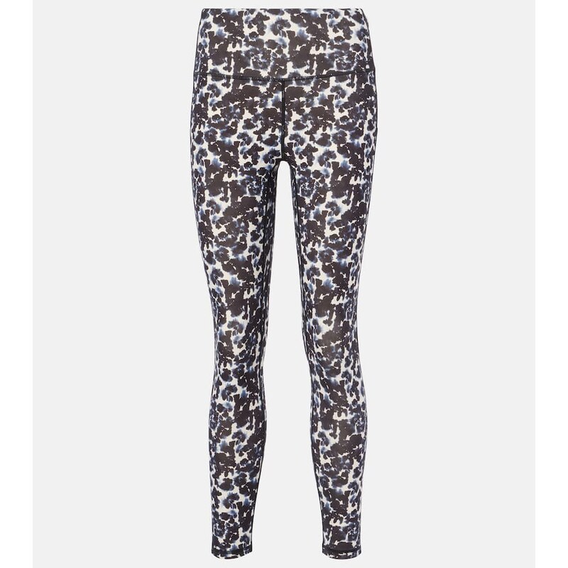 Varley Printed high-rise leggings