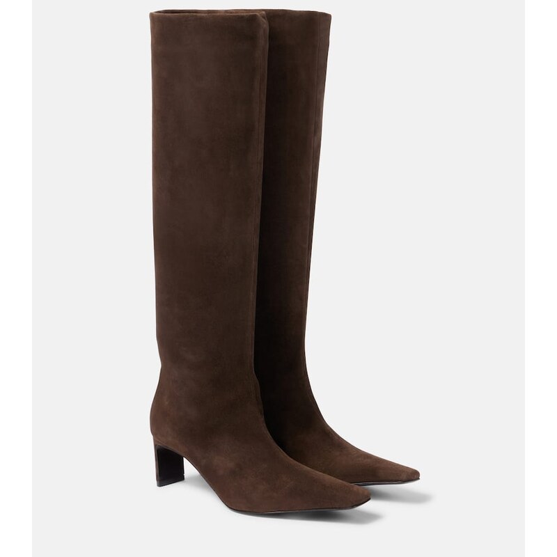 Khaite Ona 55 suede knee-high boots