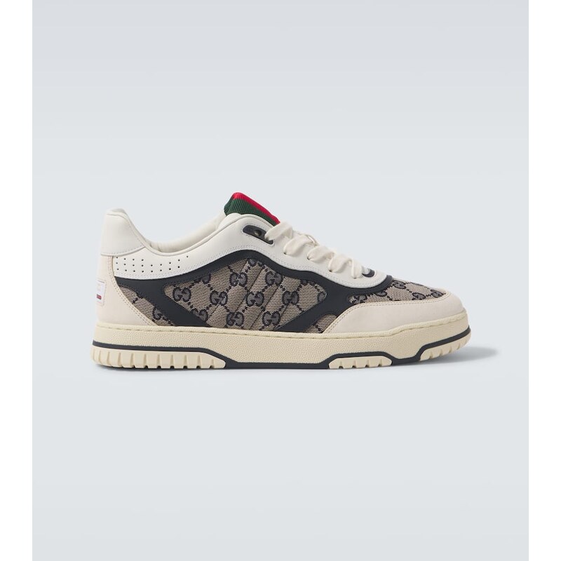 Gucci Gucci Re-Web leather sneakers