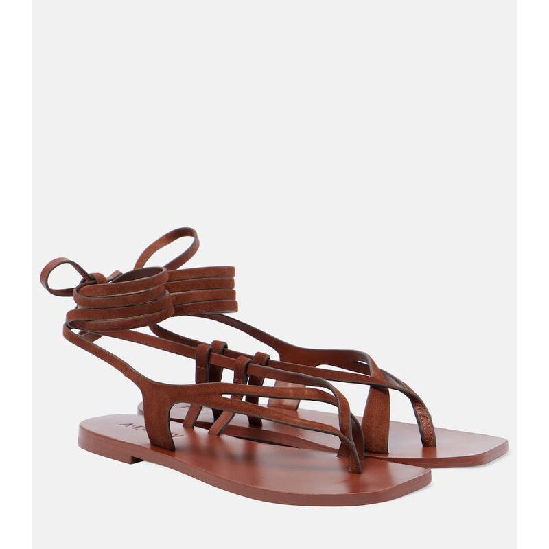 A.Emery Rita suede thong sandals