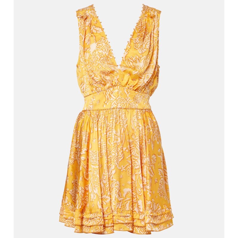 Poupette St Barth Bessie printed minidress